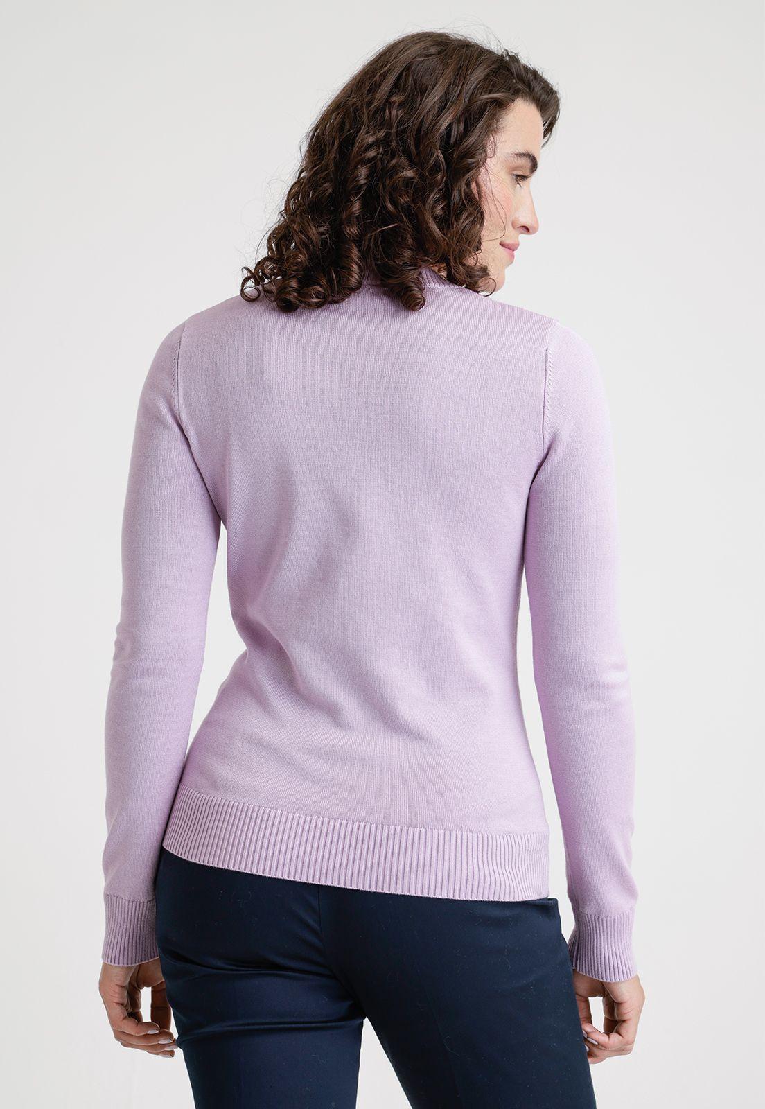 Tejido De Mujer Modelo Aroa Color Lila-1