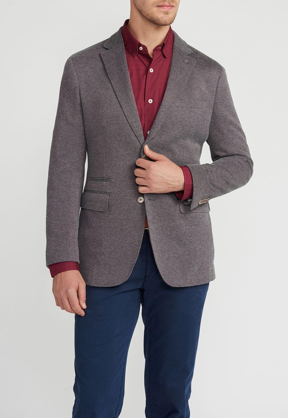 Chaqueta Upper Co Burdeo-0