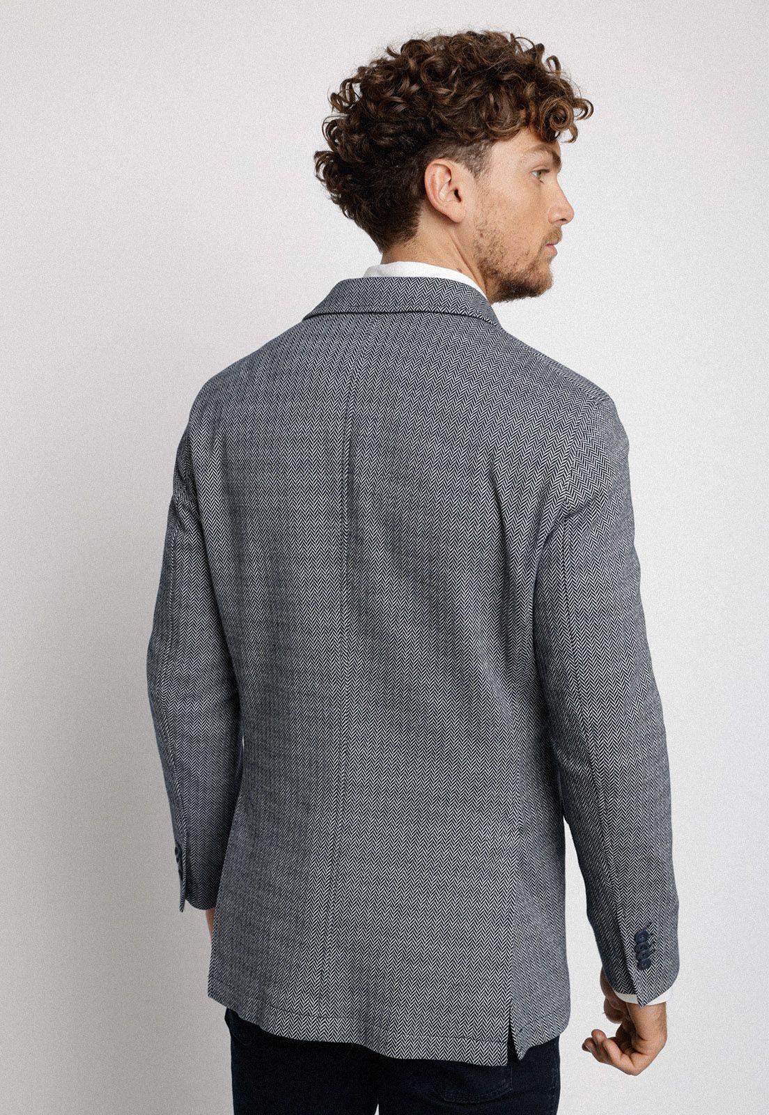 Chaqueta Hombre Calisto Gris Slim Fit-1