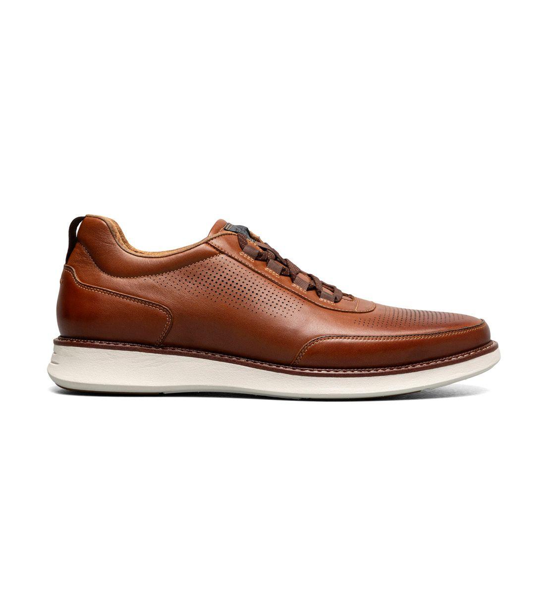 Zapatos Casual Launch Elastic Lace Cognac-2