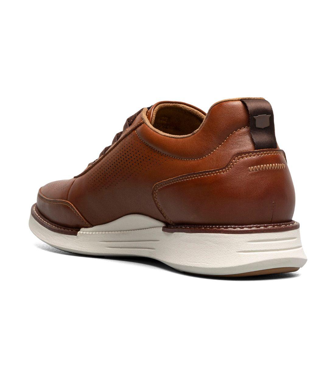 Zapatos Casual Launch Elastic Lace Cognac-7