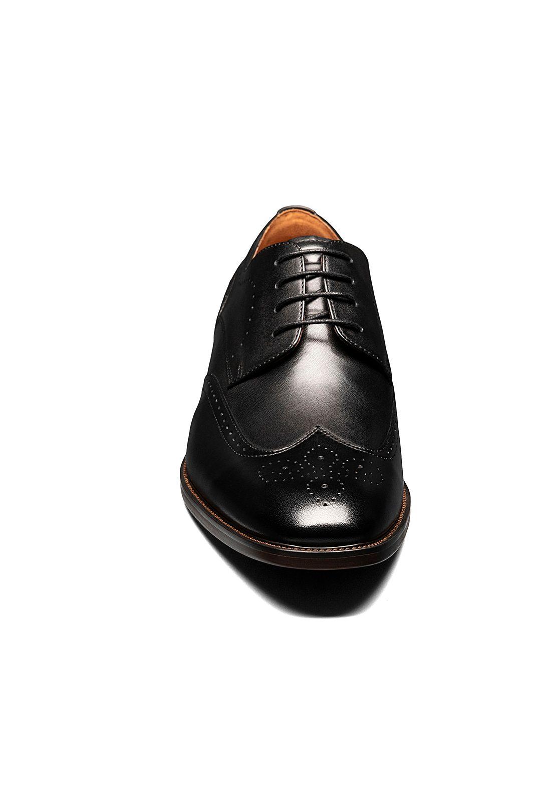 Zapato Sorrento Wingtip Oxford Negro-4