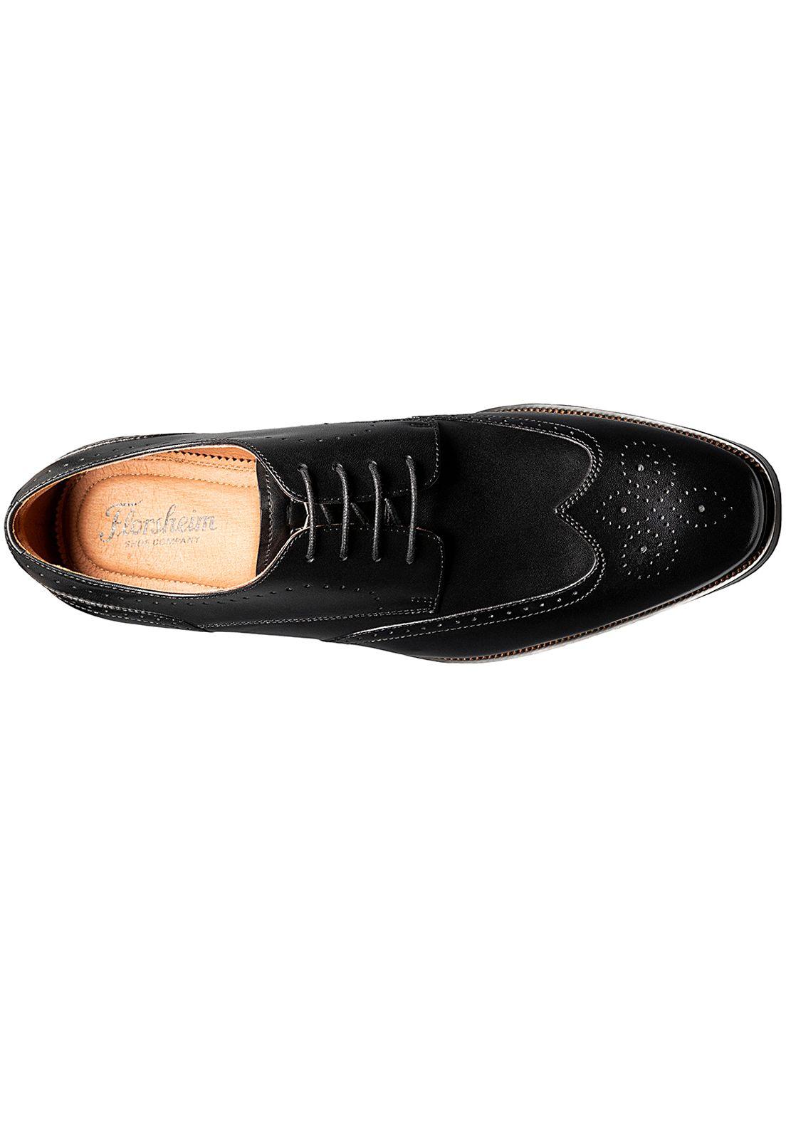 Zapato Sorrento Wingtip Oxford Negro-5