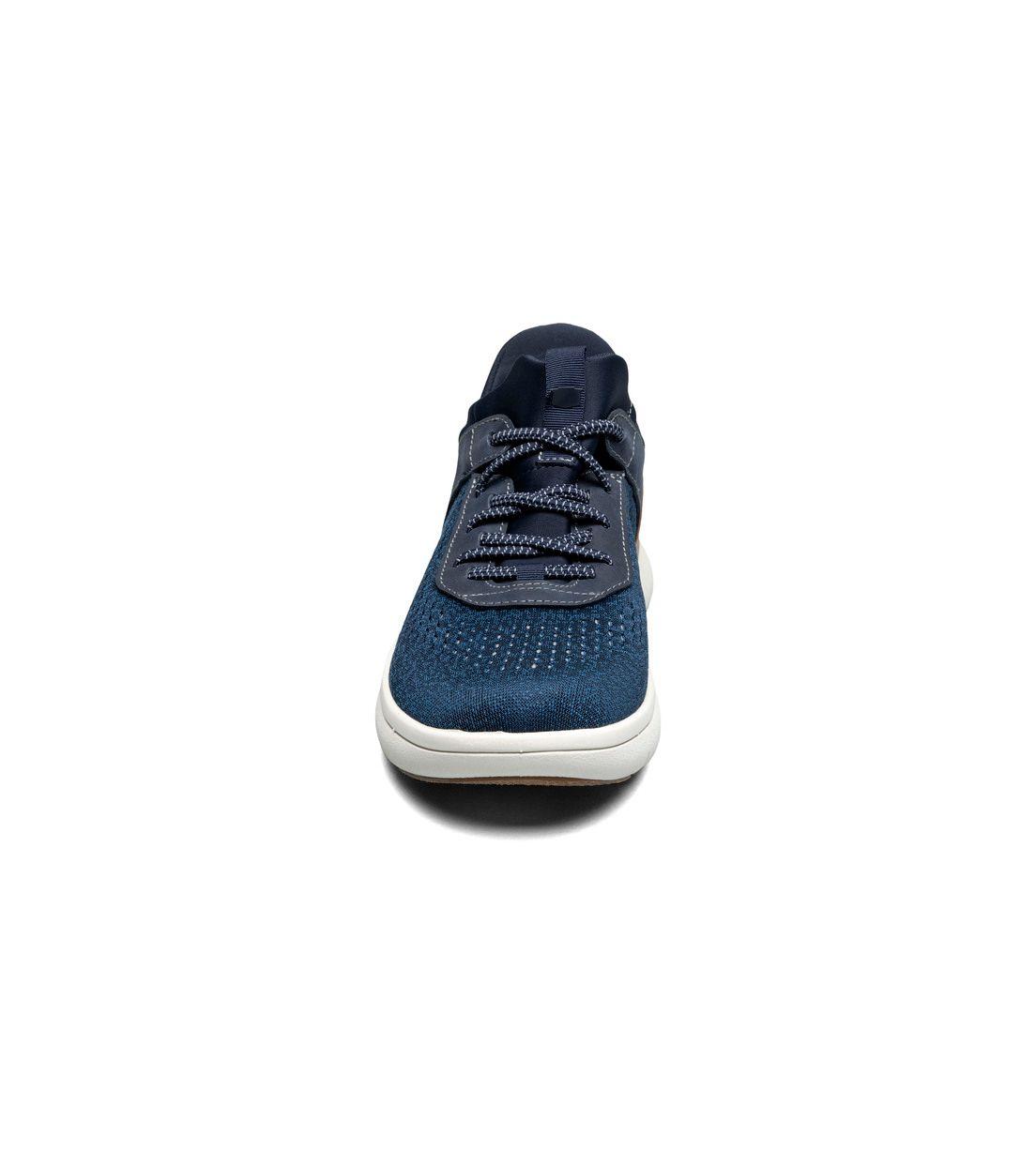Zapatillas Casual Fleet Knit Lace Azul-1