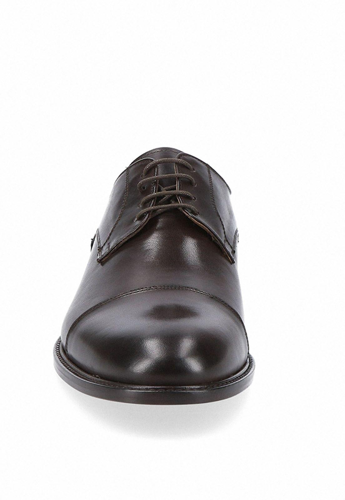 Zapatos Formal Italianos Voltago Cap Toe Oxford Cafe-2