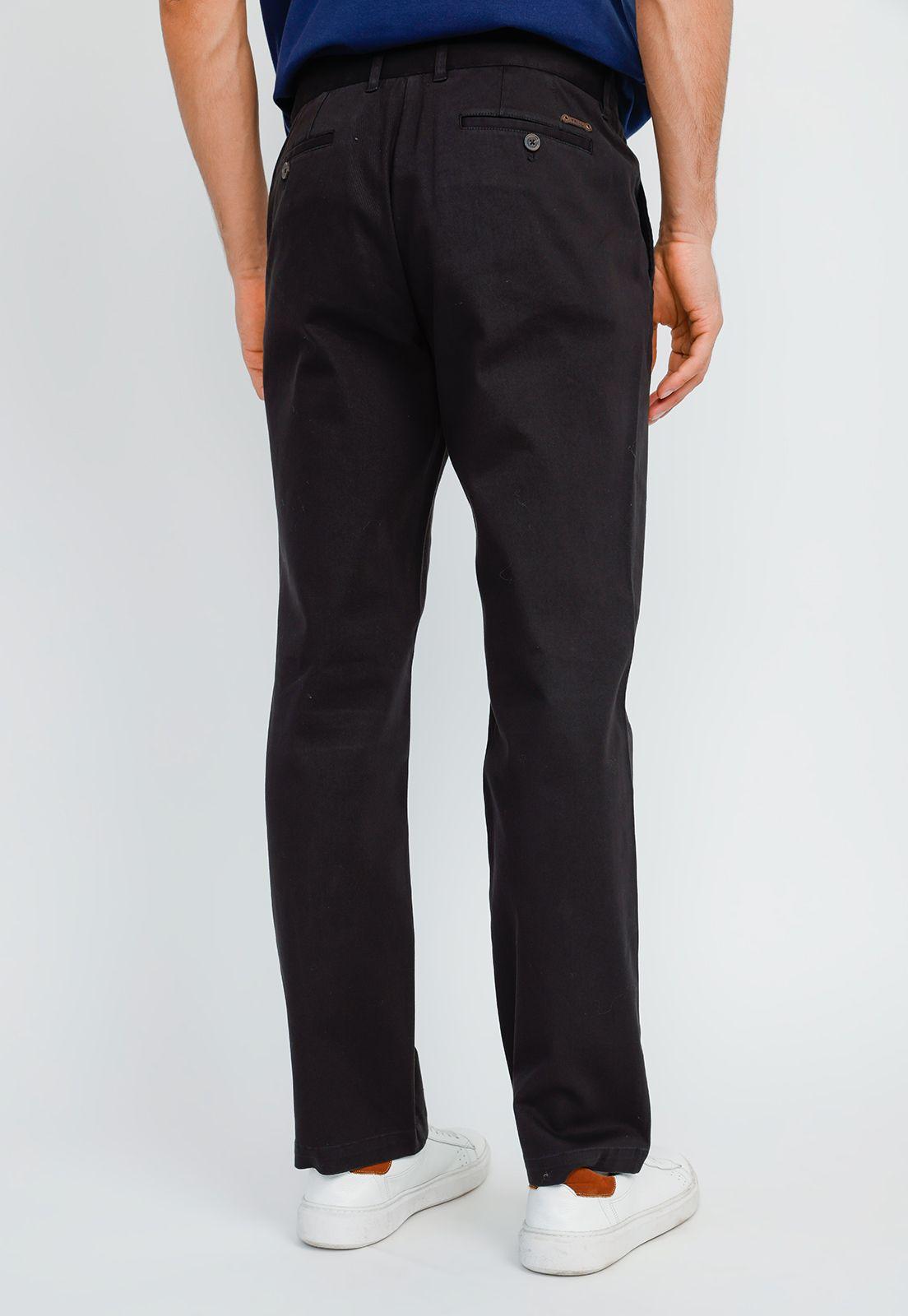 Pantalón Hombre Vinci Chino Negro-1