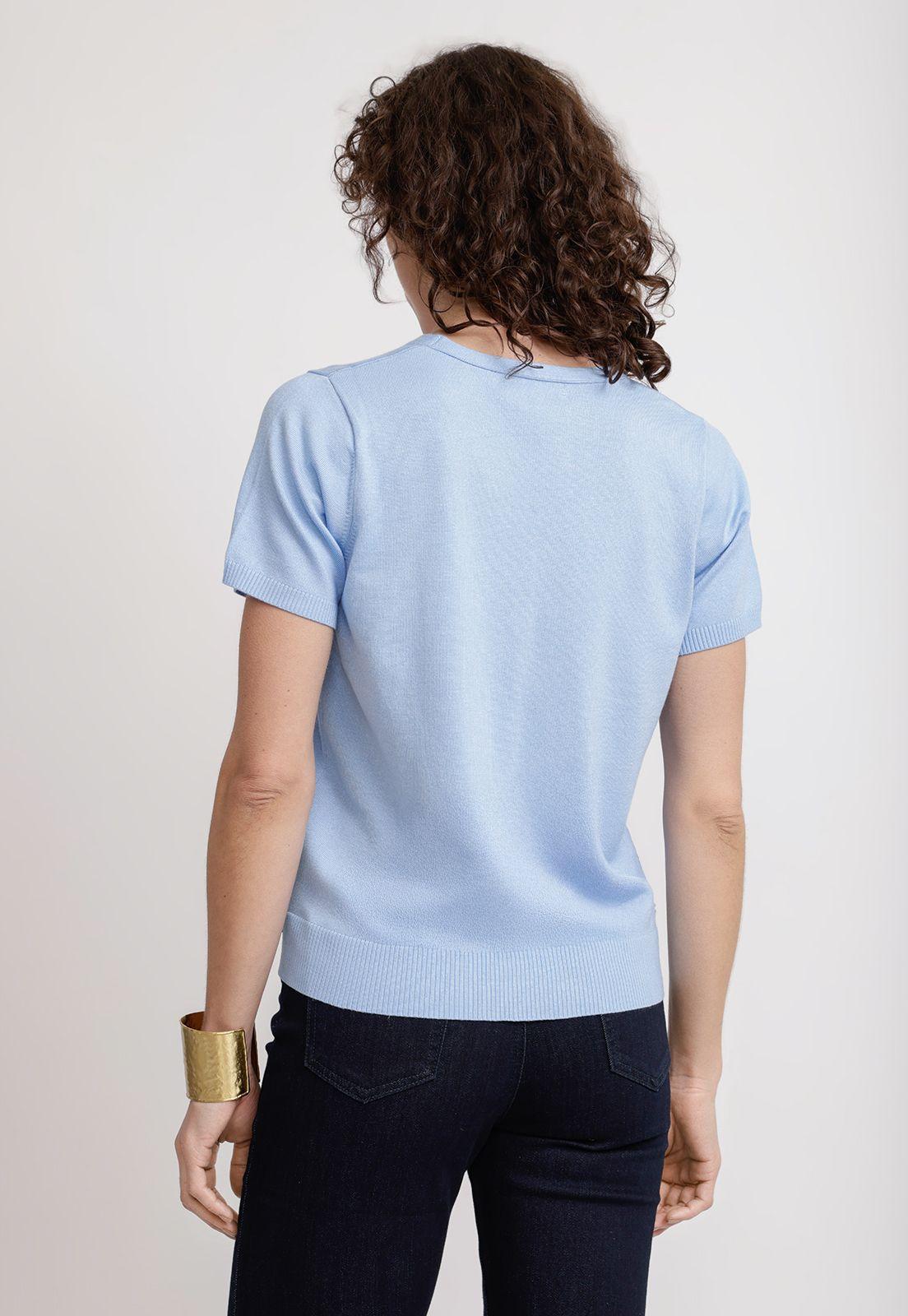 Tejido Celeste Lany Mujer-1