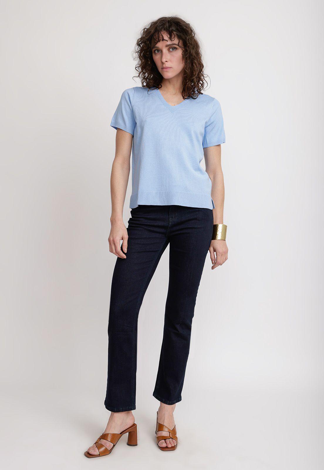 Tejido Celeste Lany Mujer-3