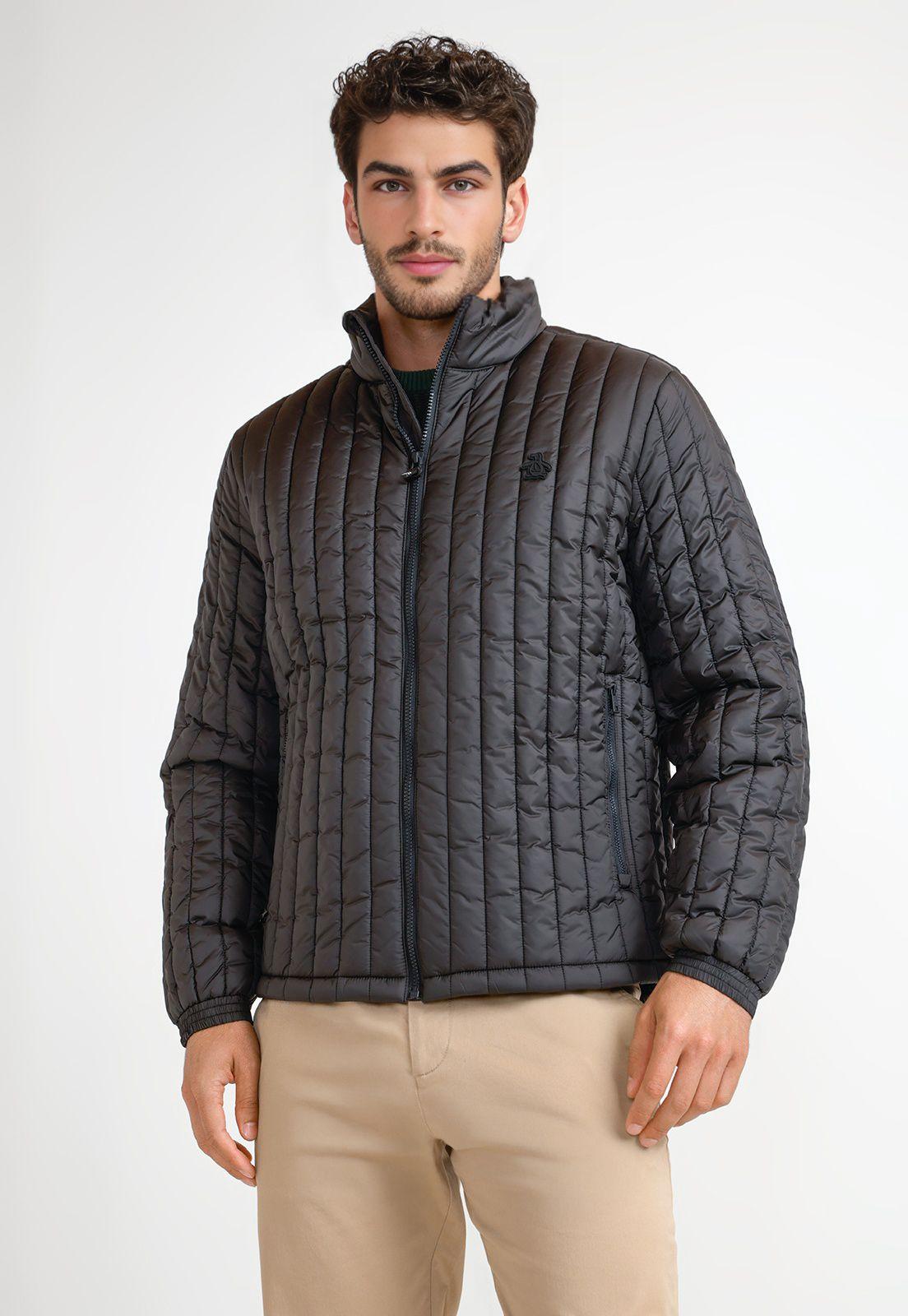 Parka Hombre Negra-0