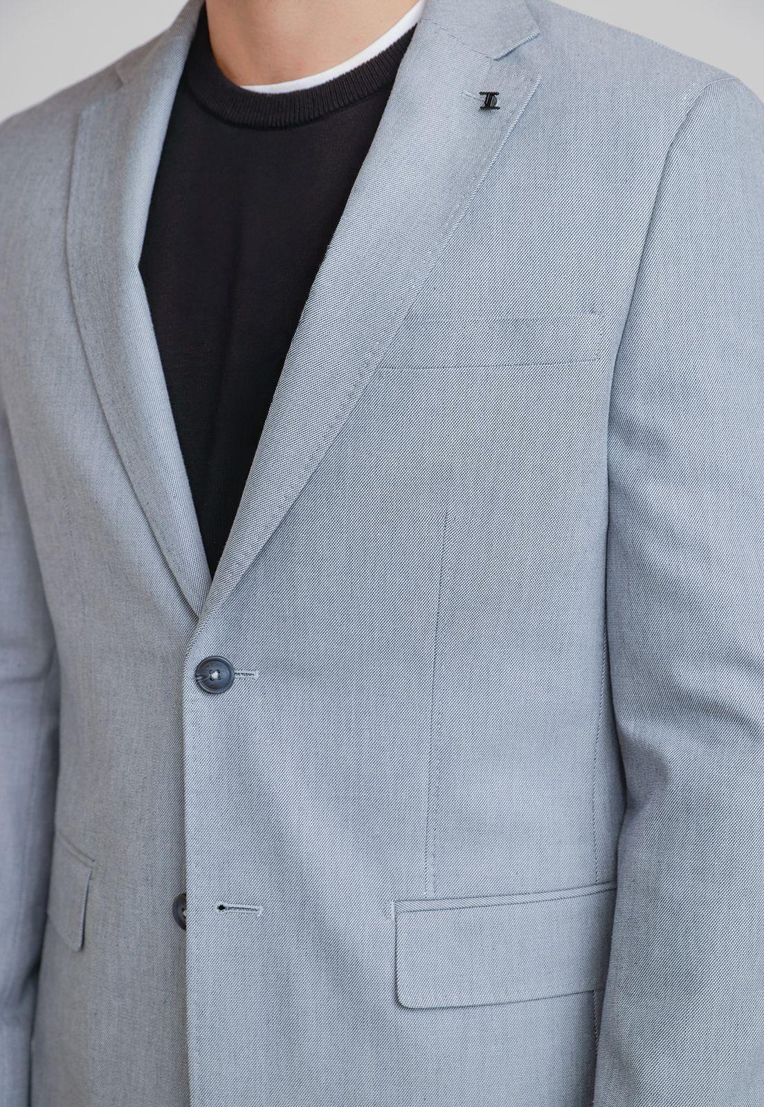 Chaqueta Hombre Algodón Carter Celeste-2