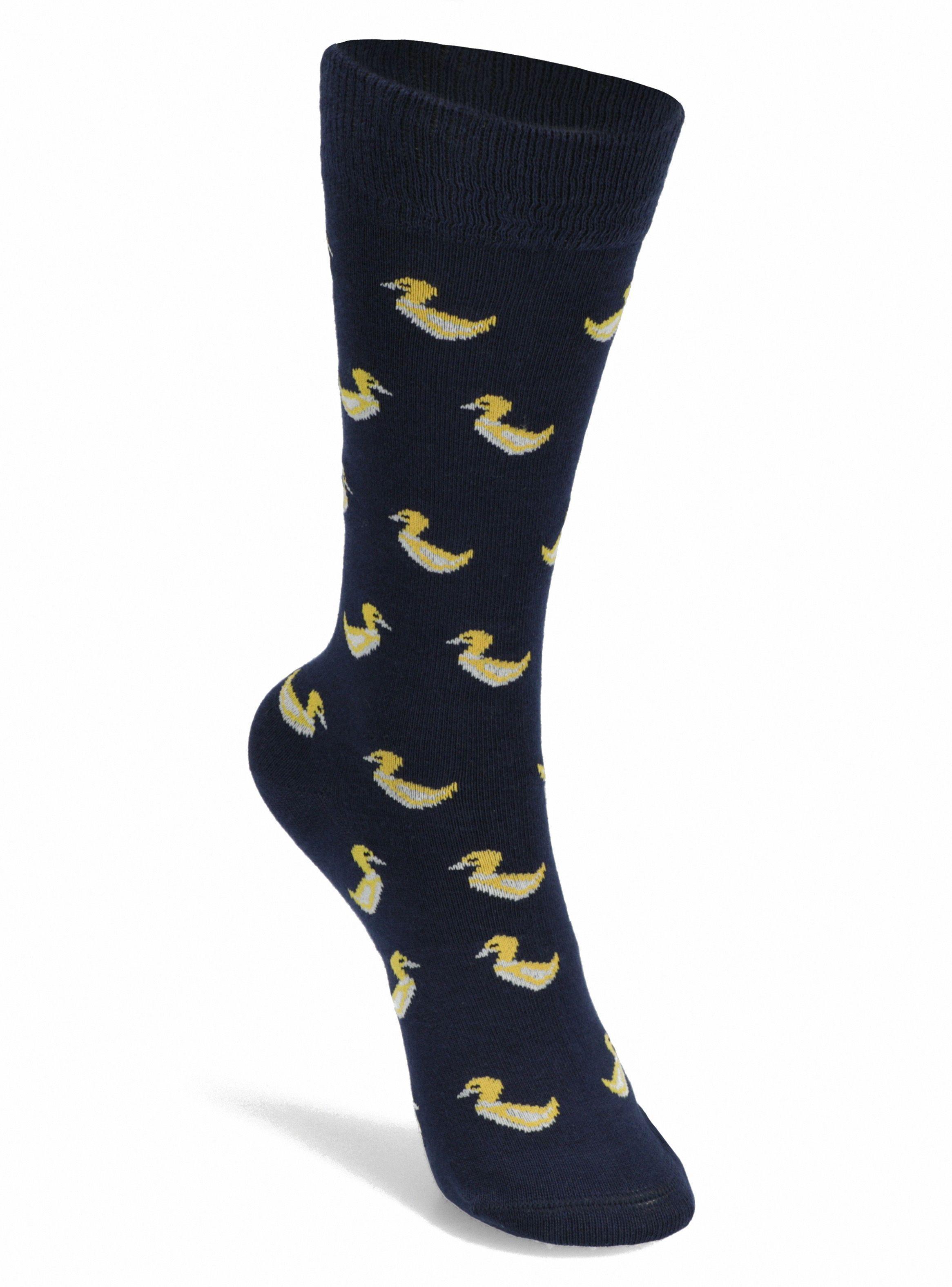 Calcetín Navy Algodón-0