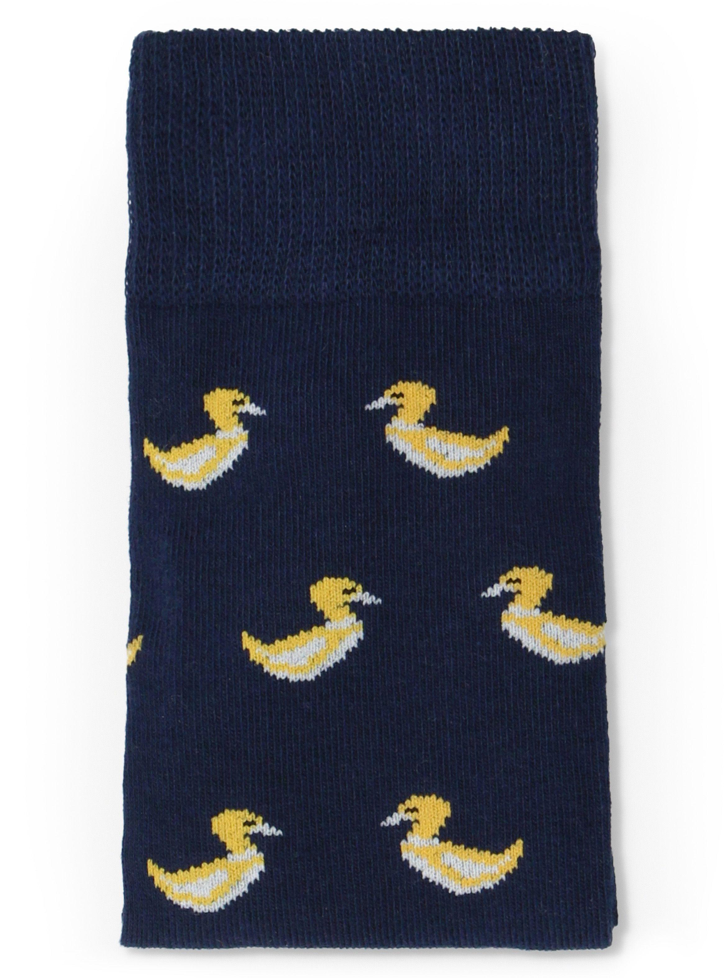 Calcetín Navy Algodón-1