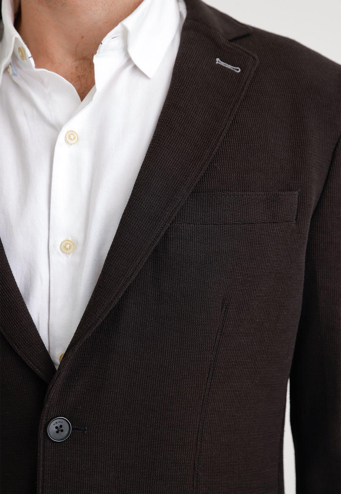 Chaqueta hombre tejida negro-2