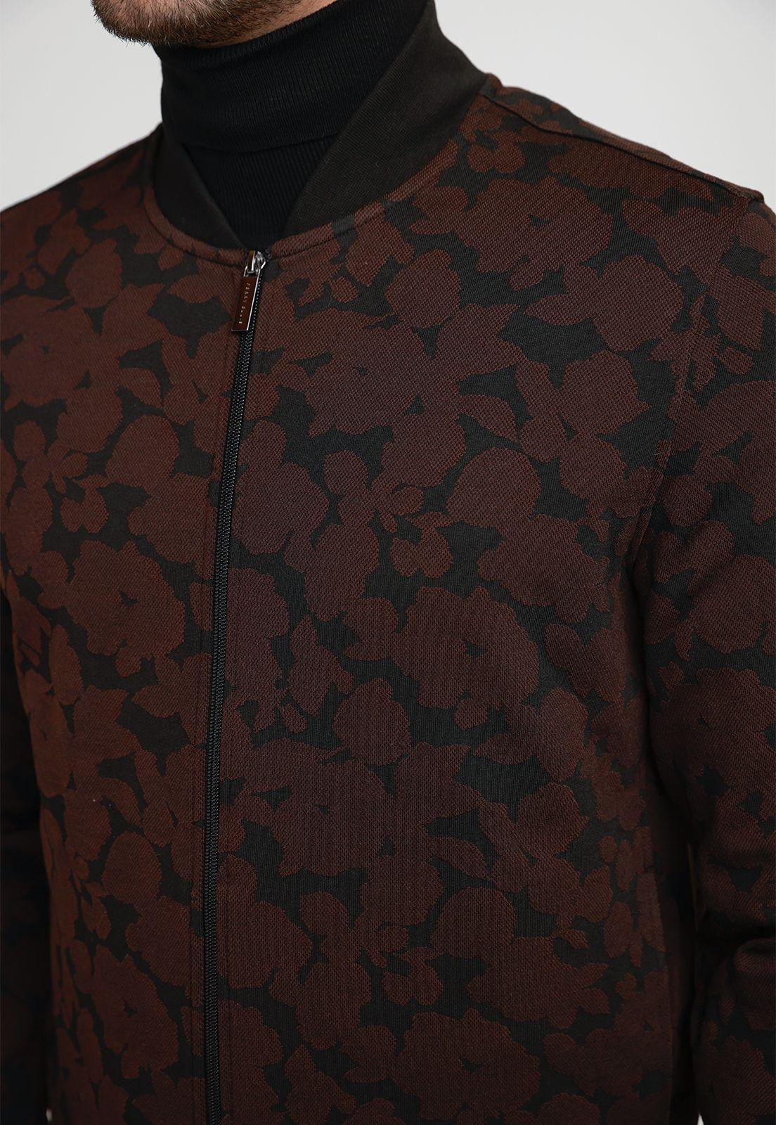 Polerón Hombre Bomber Negro-2