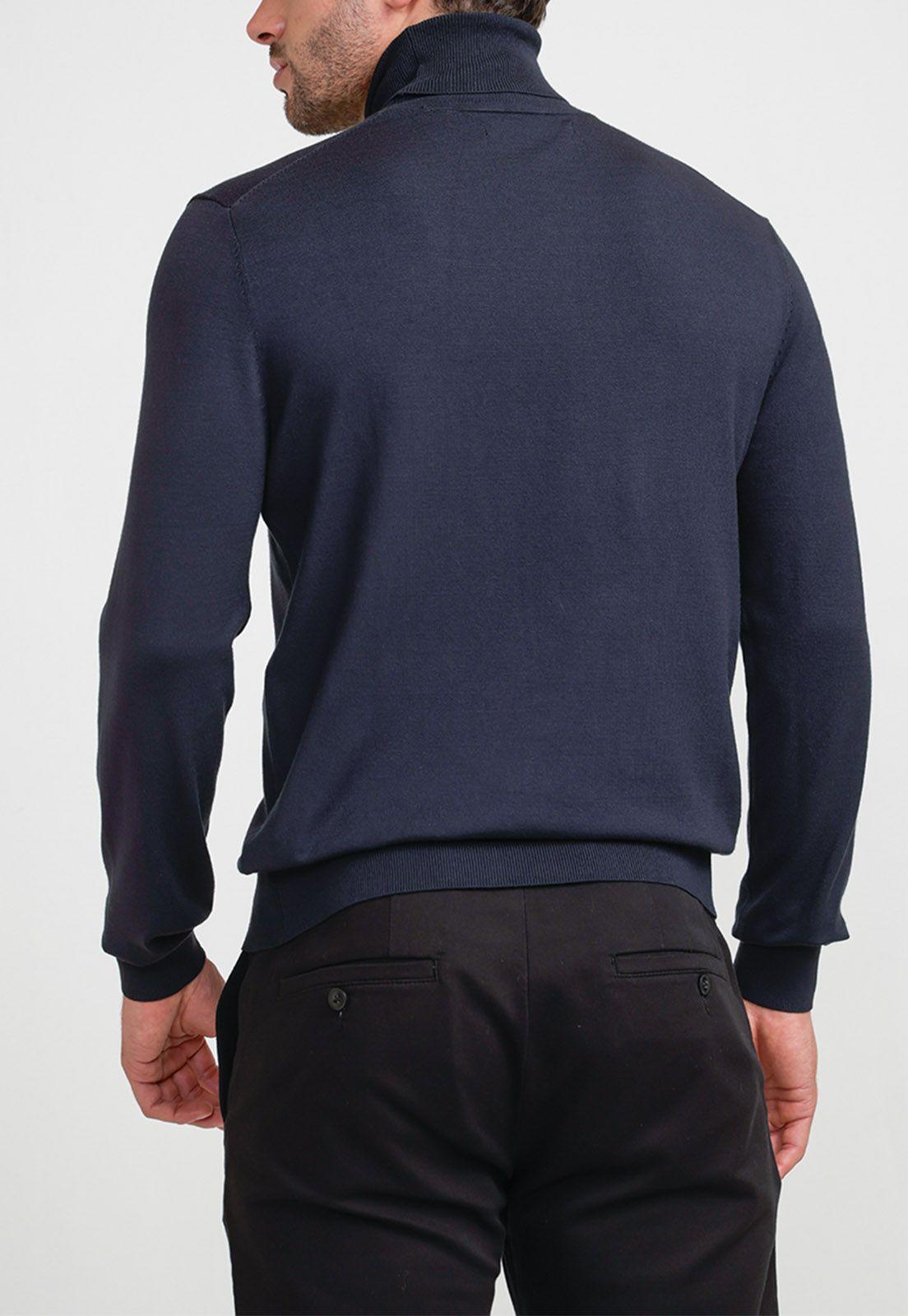 Sweater Cuello Alto Navy Hombre-1