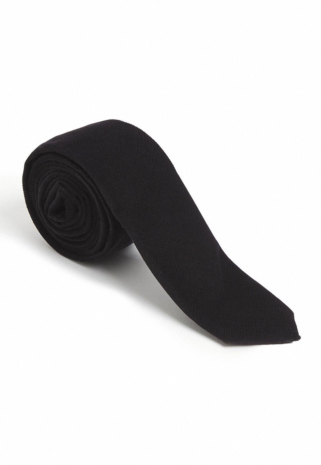 Corbata De Hombre Negro-0