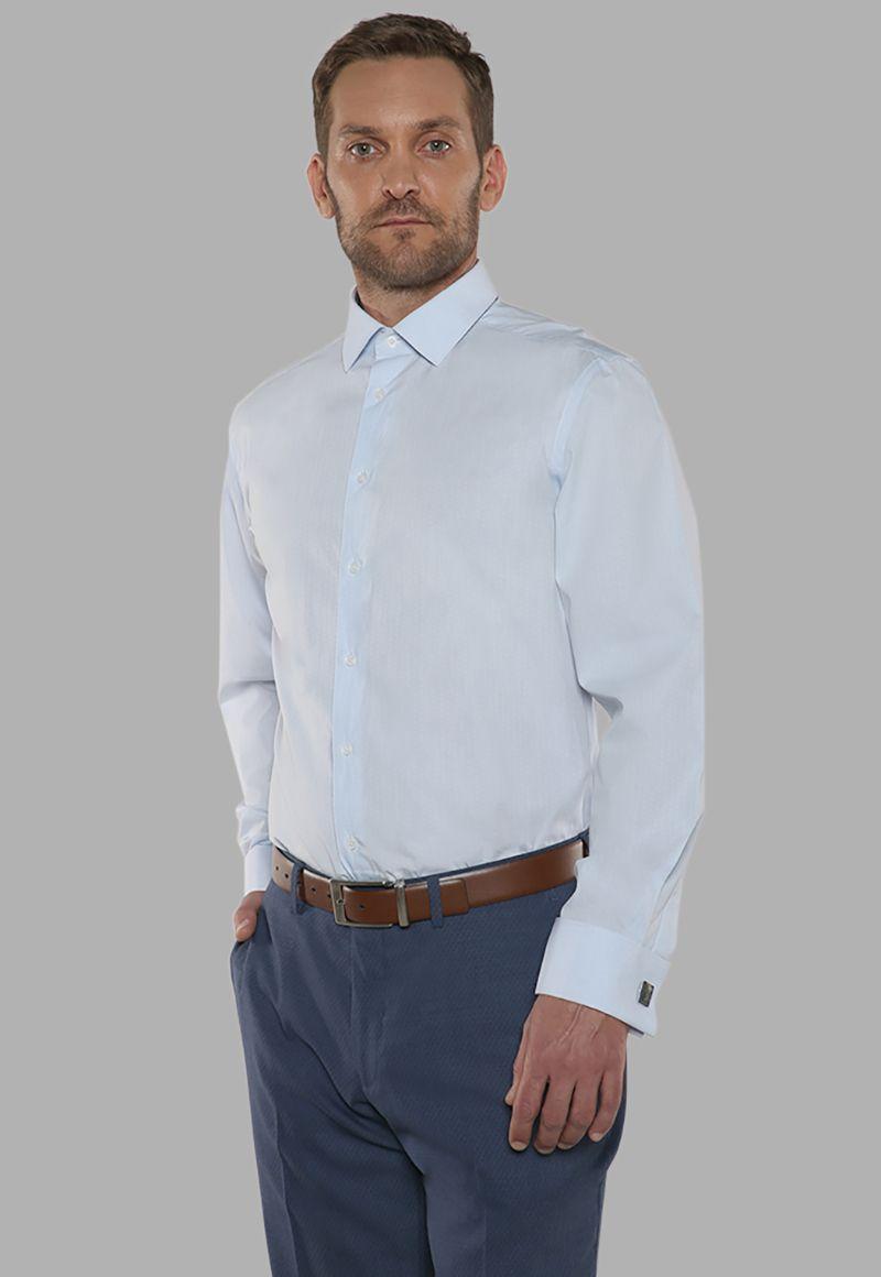 Camisa Classic Celeste-0