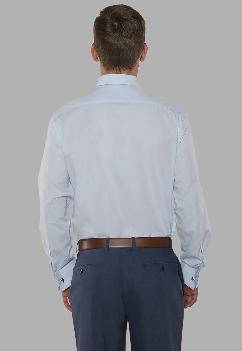 Camisa Classic Celeste-1