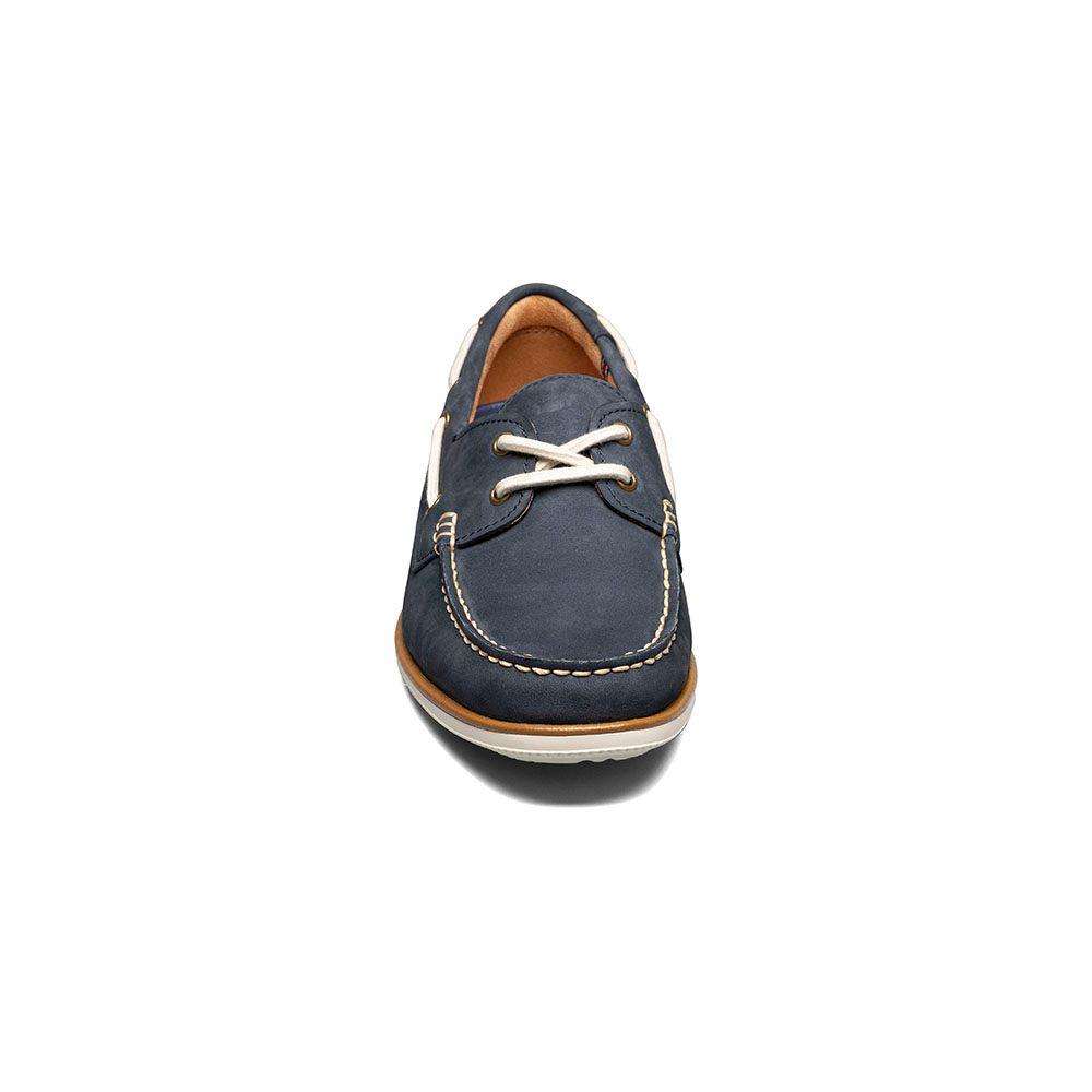 Mocasines Atlantic Moc Toe Boat Shoe Navy-4