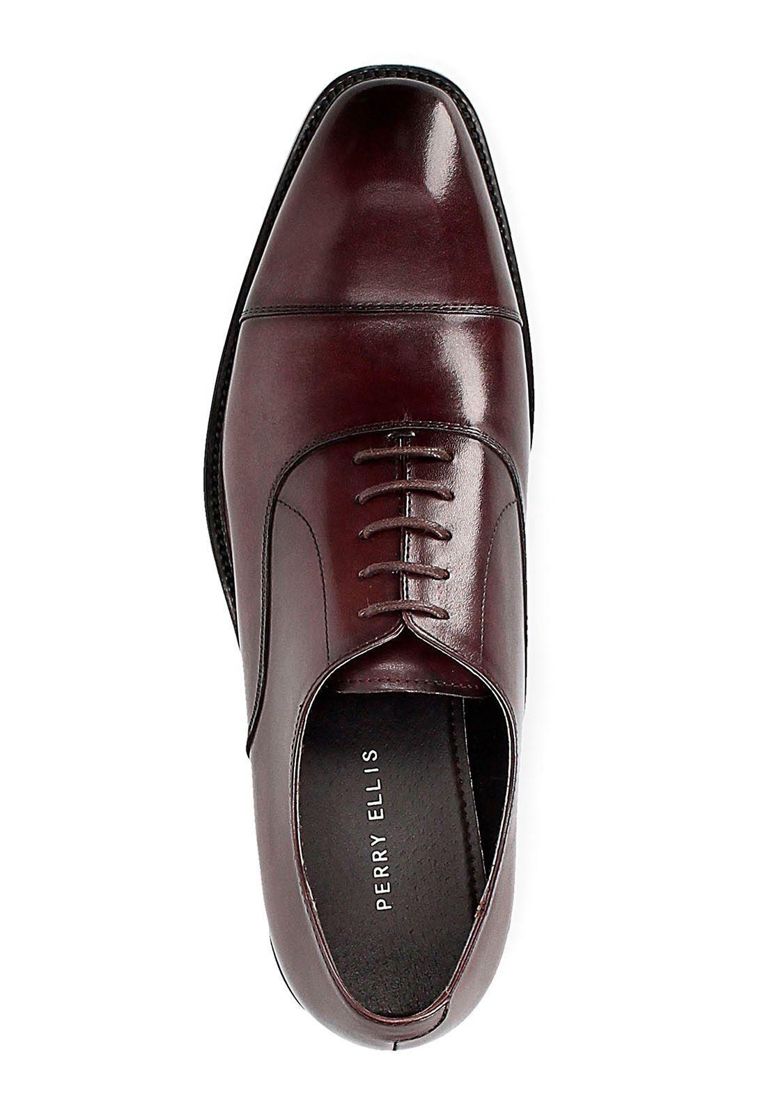 Zapato Formal Cuero Café-2