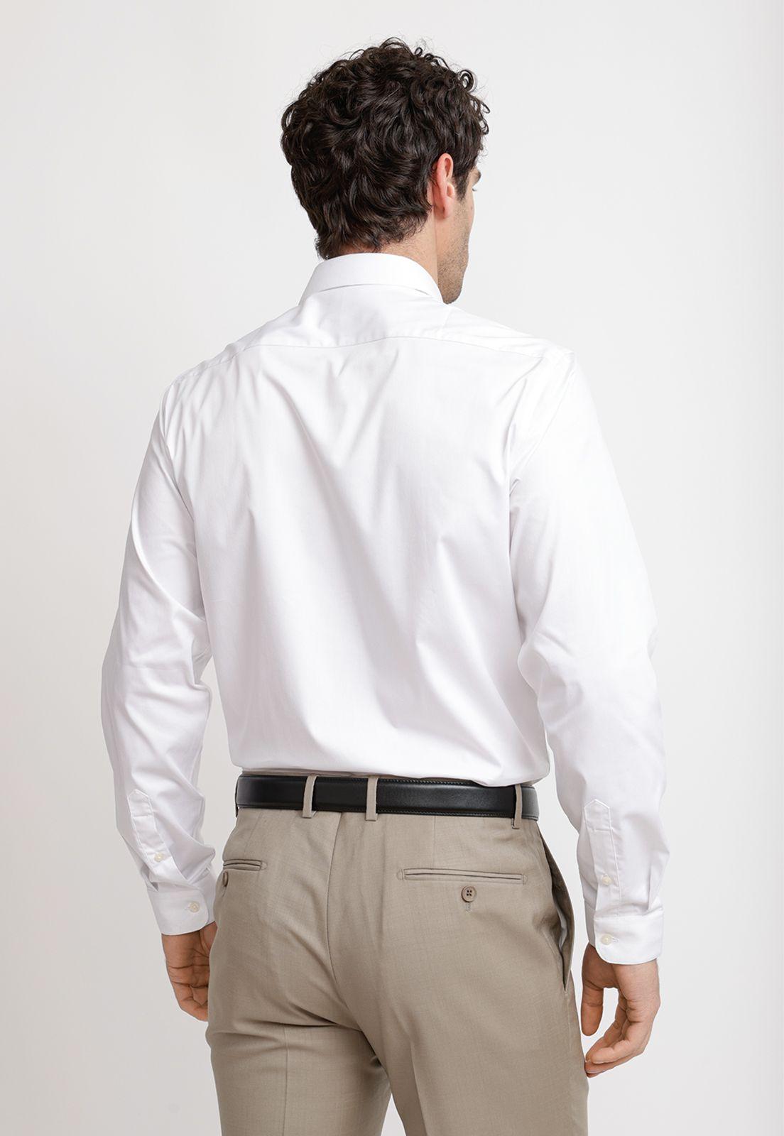 Camisa Hombre Formal Graduación Blanco-1