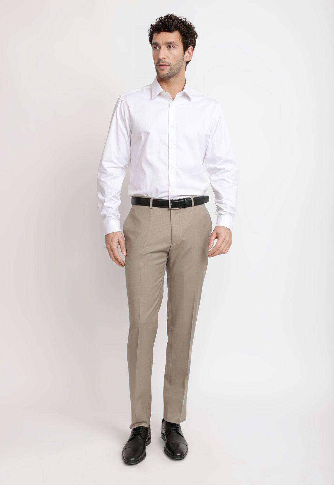 Camisa Hombre Formal Graduación Blanco-3