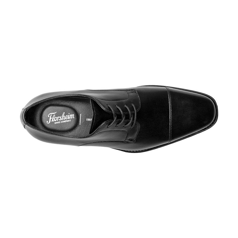 Zapatos Formal Jacobi Cap Toe Oxford Negro-5