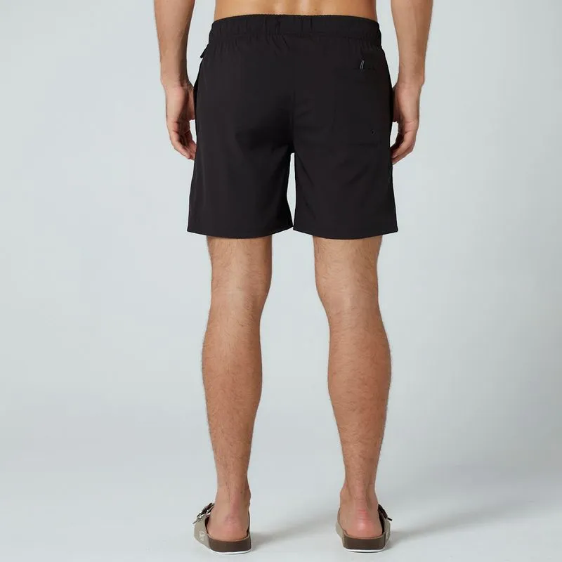 Traje de Baño Hombre Negro-1