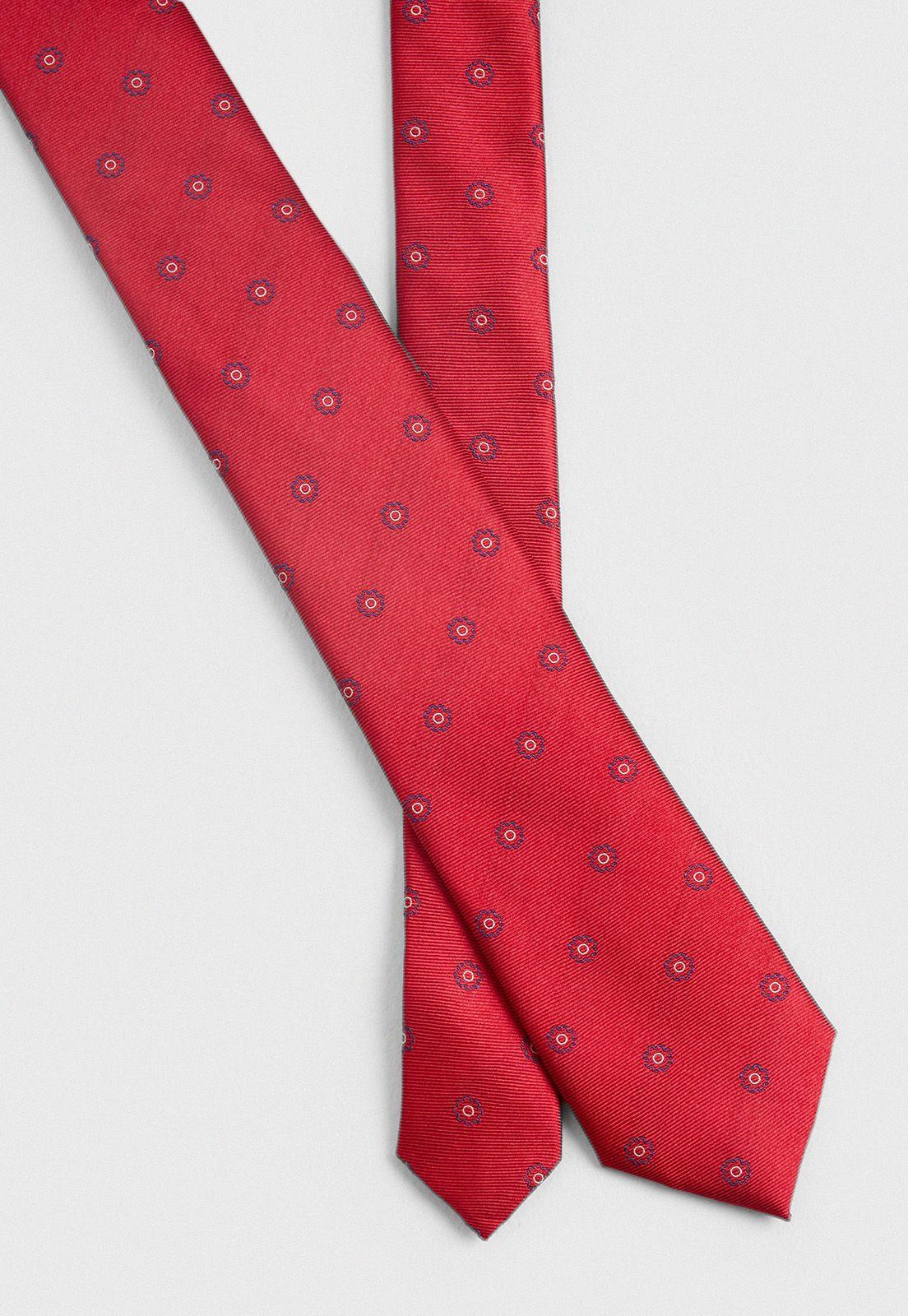 Corbata Fantasía Rojo Resist Spill-1