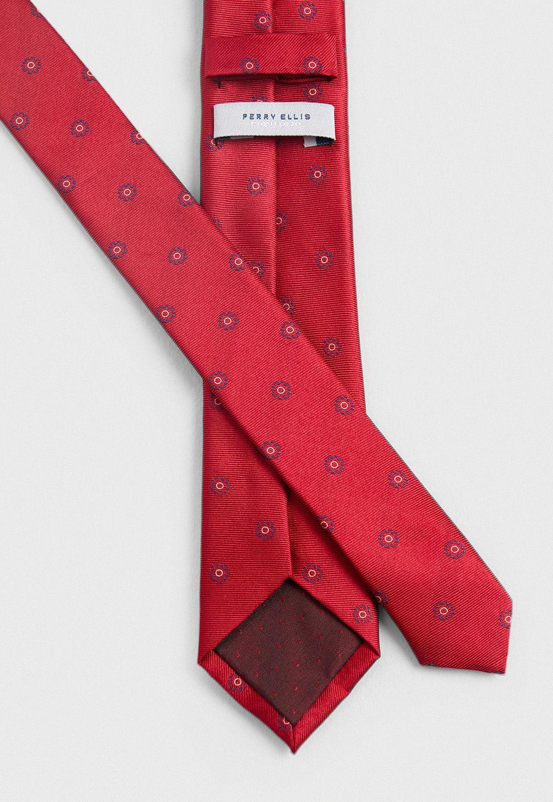 Corbata Fantasía Rojo Resist Spill-2