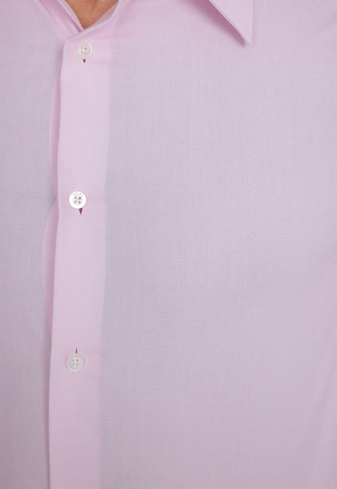 Camisa hombre formal executive microdiseño rosado-2