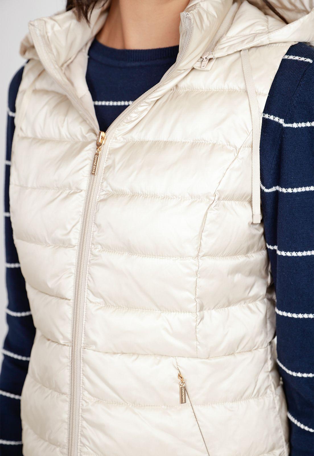 Parka Mujer Sin Mangas Serena Beige-2
