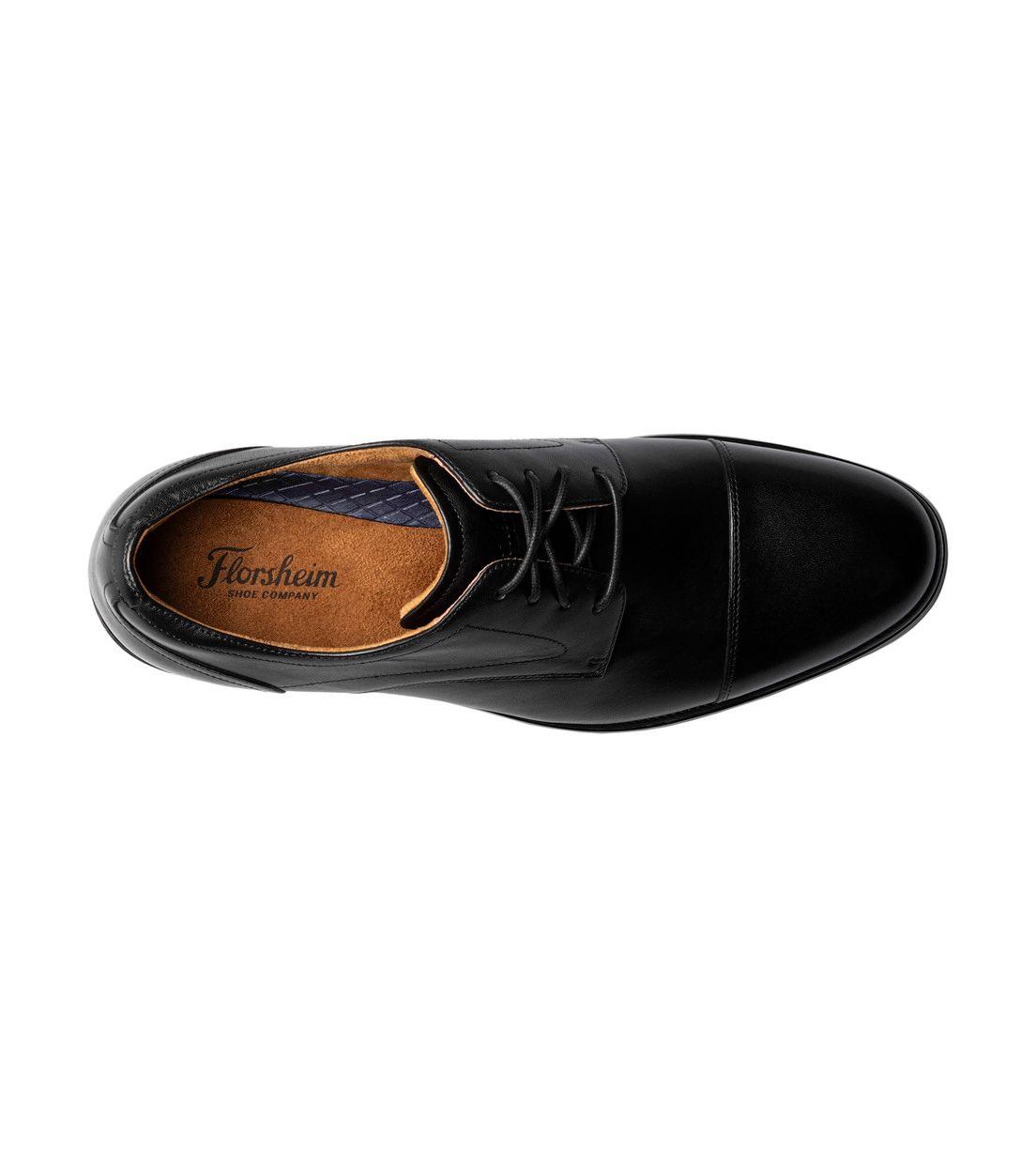 Zapatos Casual Negro Rucci Cap Toe Oxford-5