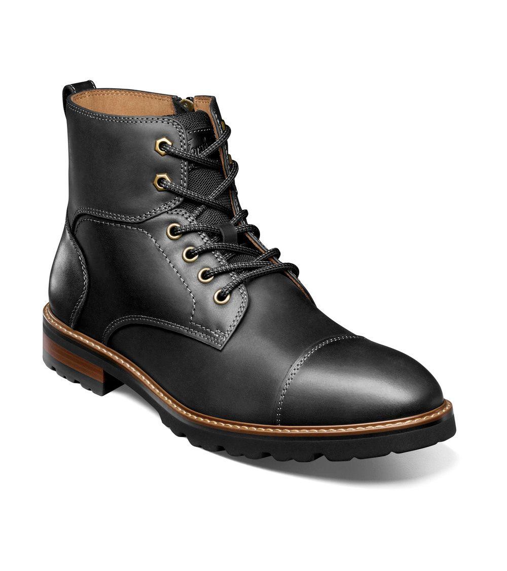 Botines Hombre Renegade Cap Lace Boot Negro-0