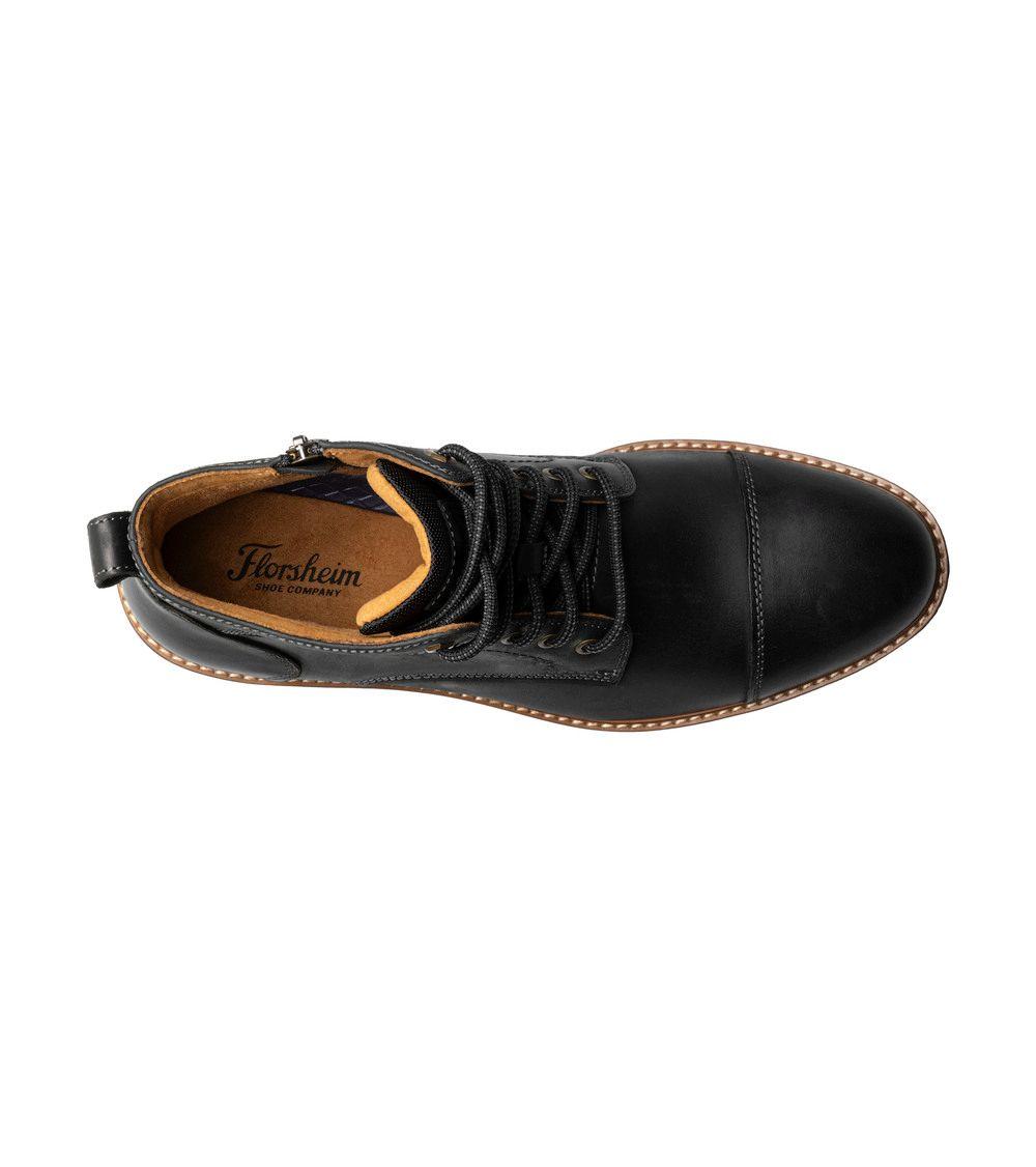 Botines Hombre Renegade Cap Lace Boot Negro-6