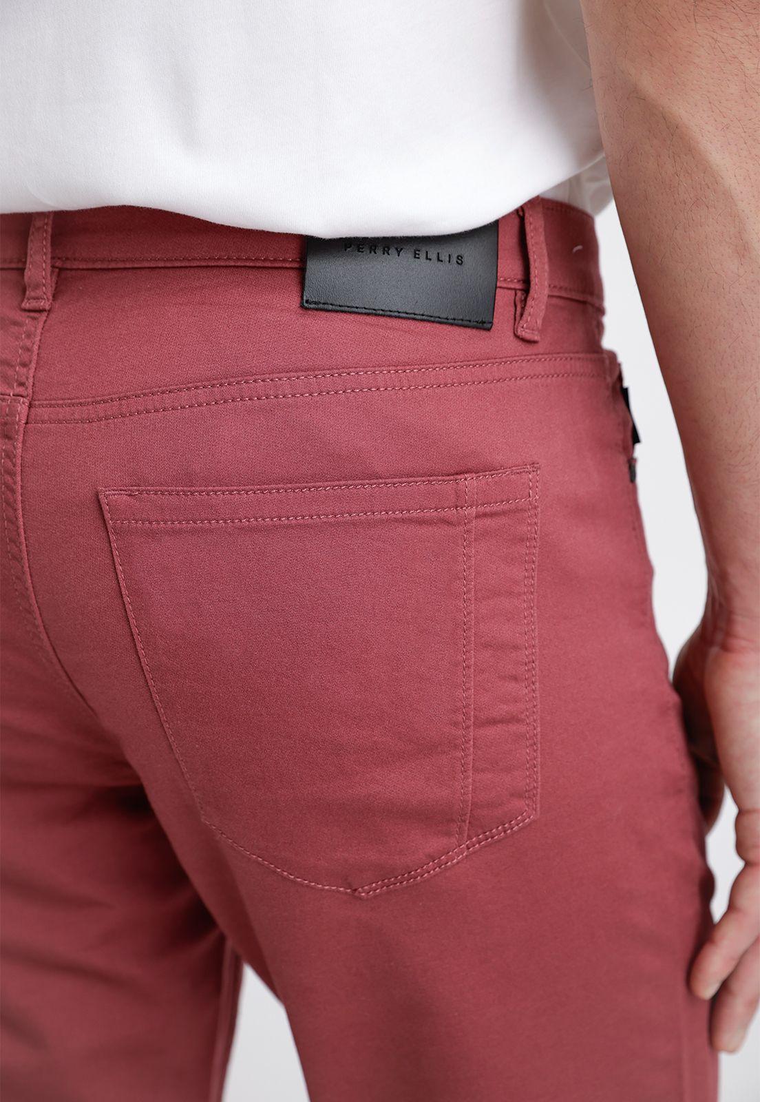 Pantalón Hombre Casual 5 Bolsillos Rouge-2
