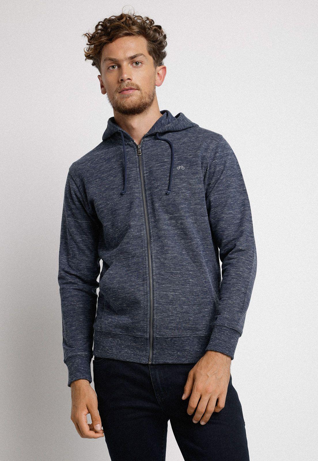 Polerón Hombre Slim Fit Waterloo Algodón Azul Marino-0