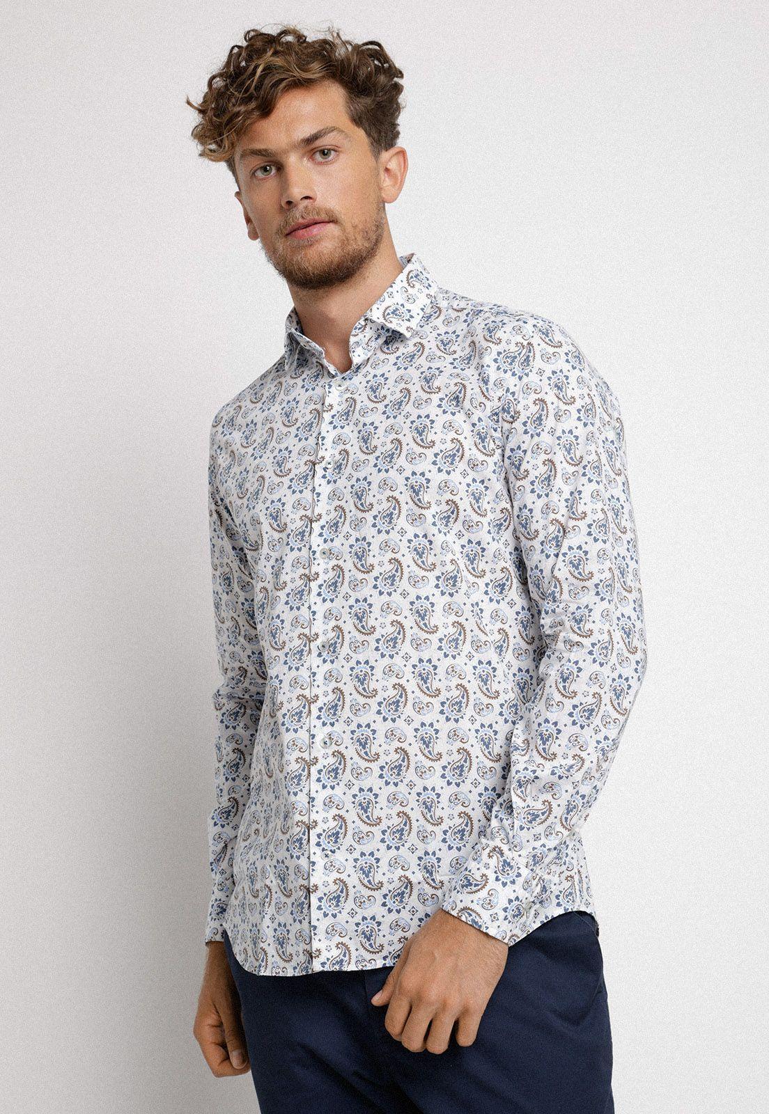 Camisa europe azul-0