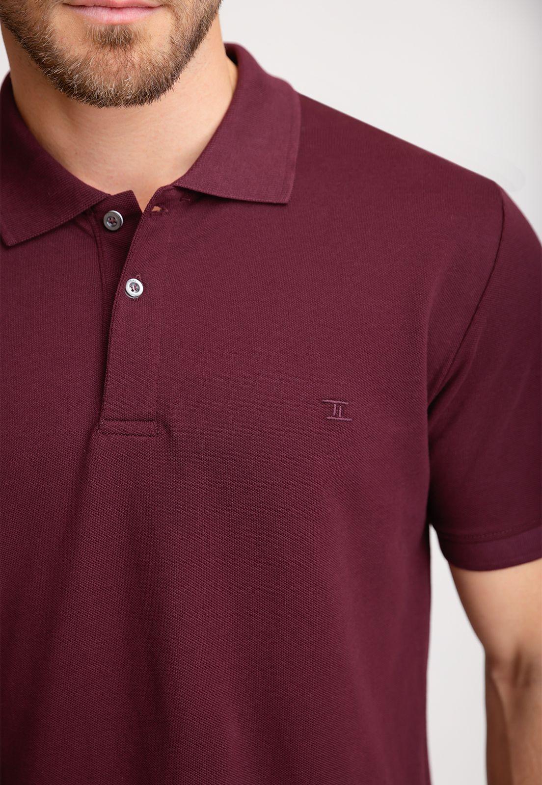 Polera hombre polo Marinni burdeo-2