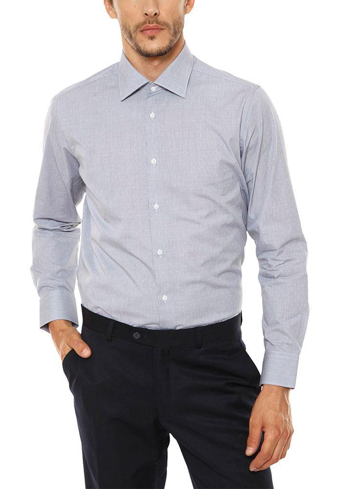 Camisa Classic Gris-5