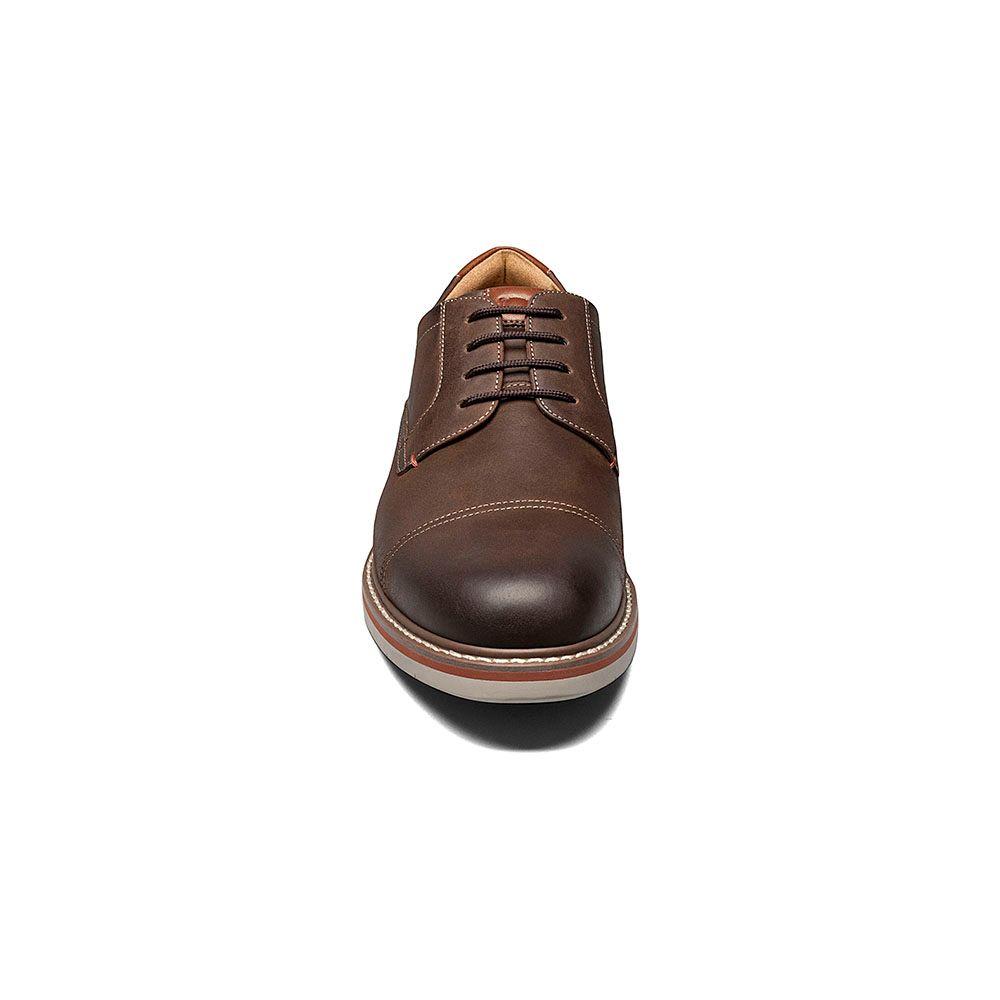 Zapatos Norwalk Cap Toe Oxford Café-4