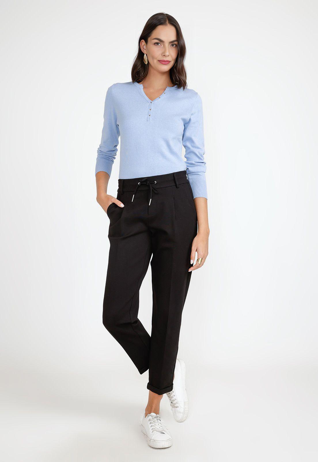 Pantalón Mujer Haley Negro-3