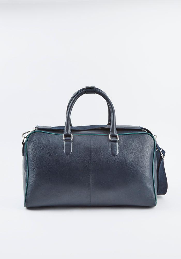 Equipaje Bolso Liso Azul-1