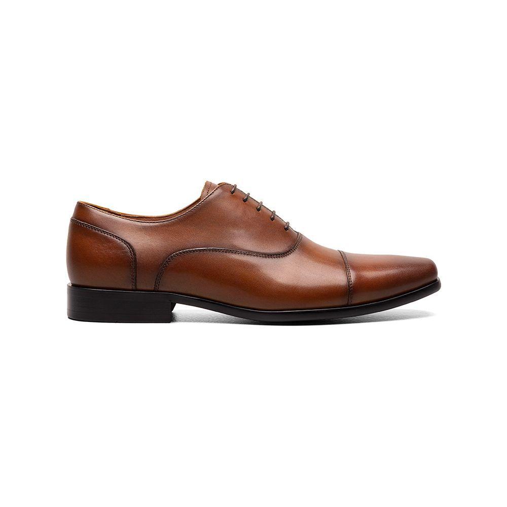 Zapatos Postino Cap Toe Oxford Cognac-2