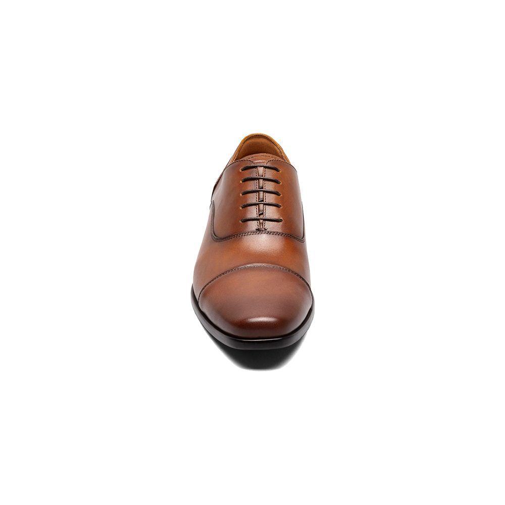 Zapatos Postino Cap Toe Oxford Cognac-4