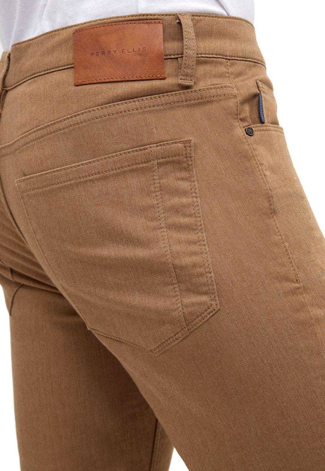 Pantalón Kahki Melange 5 Bolsillos Skinny-2