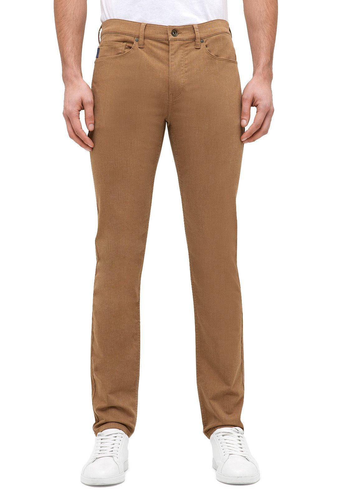 Pantalón Kahki Melange 5 Bolsillos Skinny-0