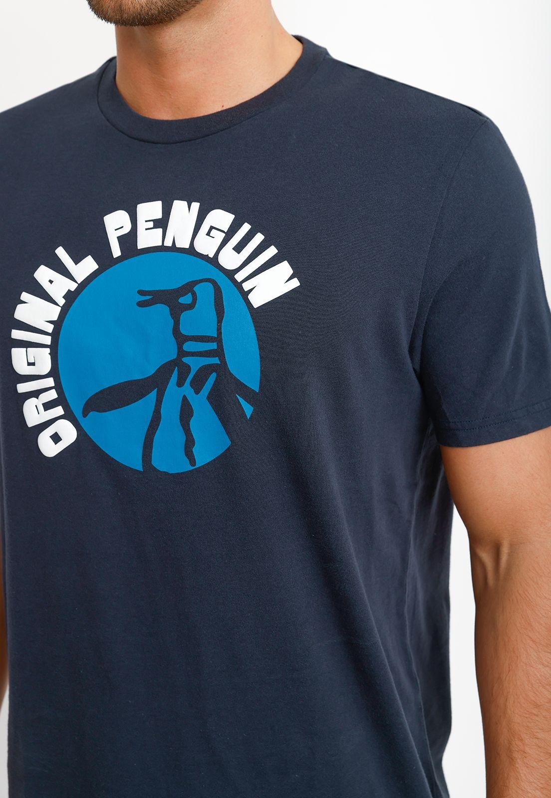 Polera Hombre Manga Corta Navy-2