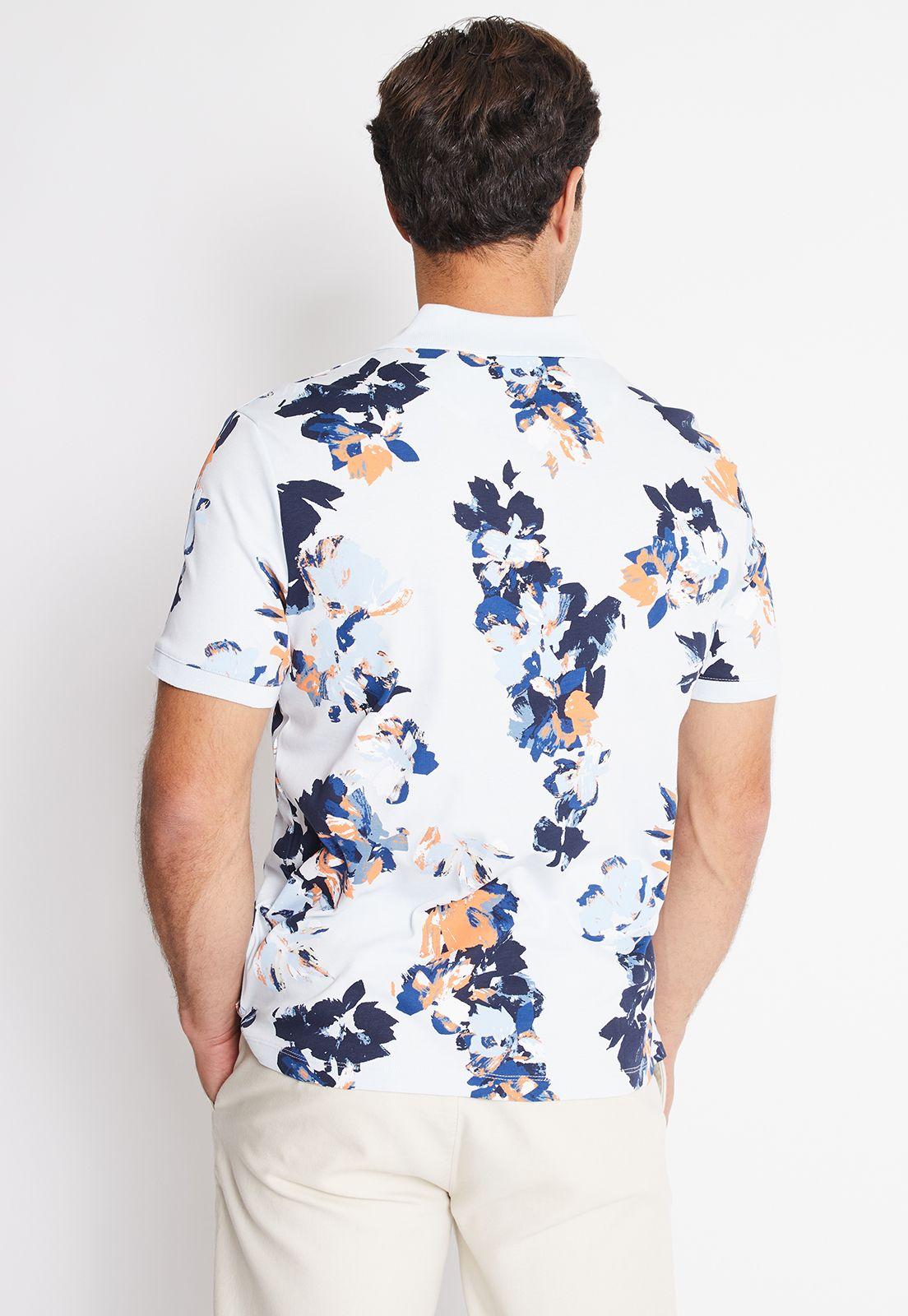 POLERA HOMBRE POLO ESTAMPADA-1