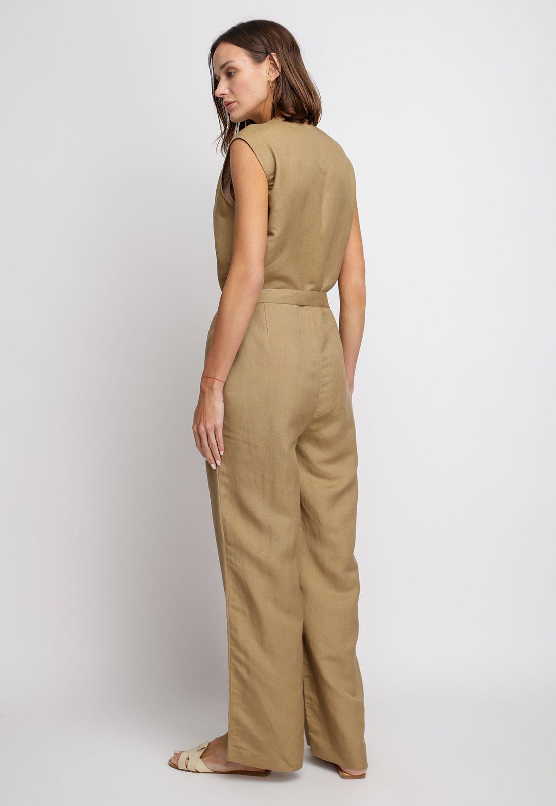 Enterito De Mujer Alondra Camel-1